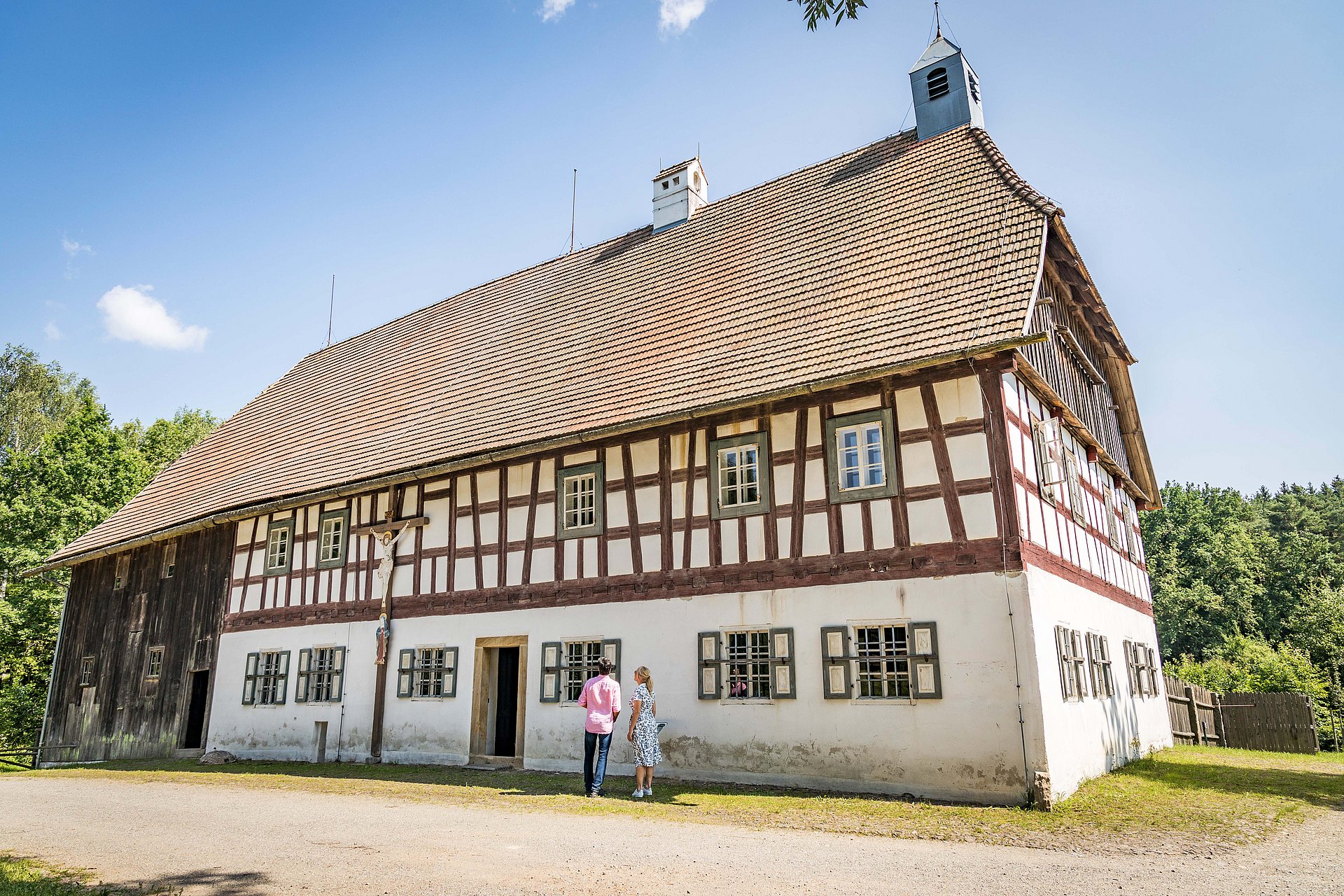 Bauernhaus im Freilandmuseum Oberpfalz