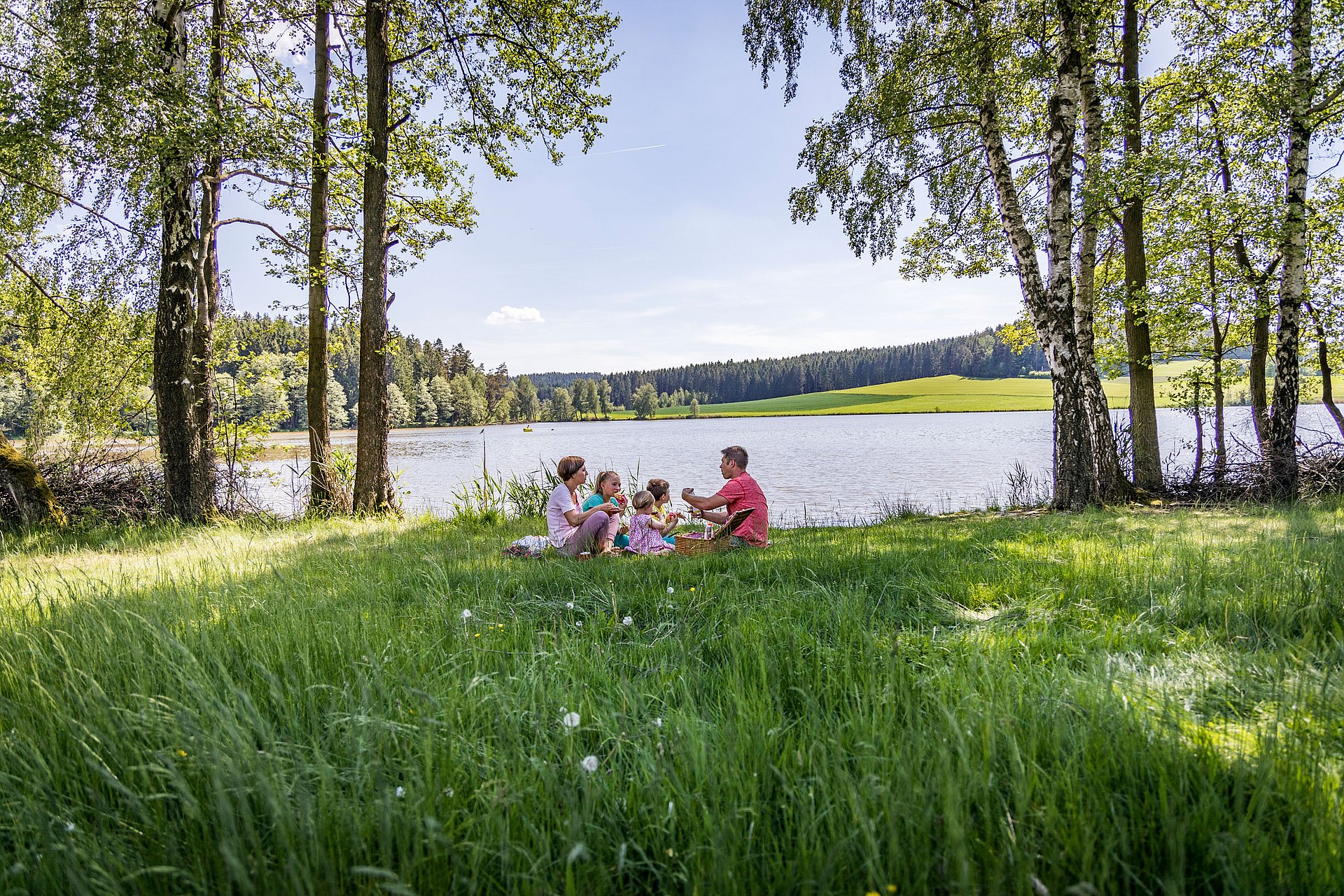 Picknick mit der Familie im Landkreis Tirschenreuth