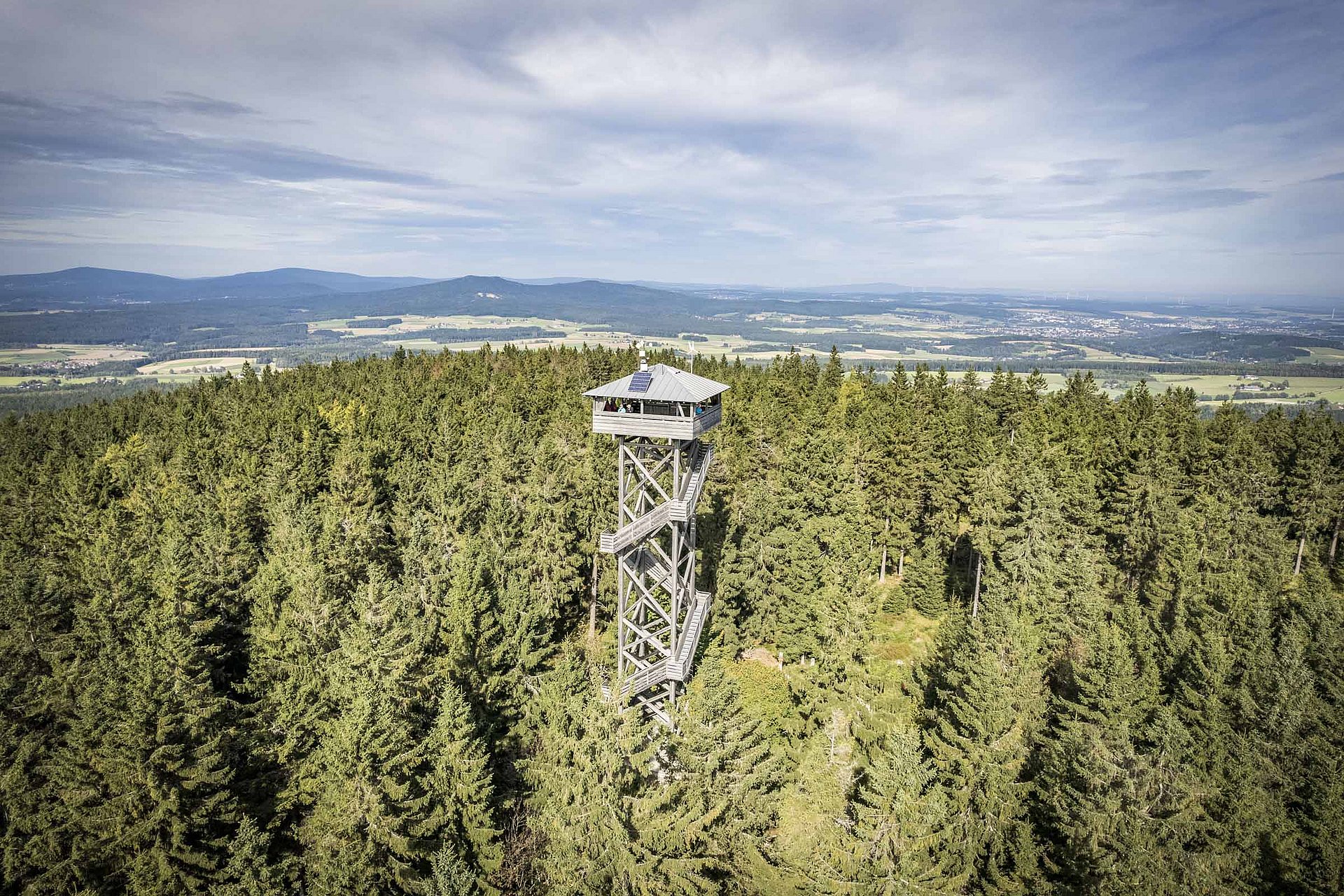 Oberpfalzturm im Naturpark Steinwald