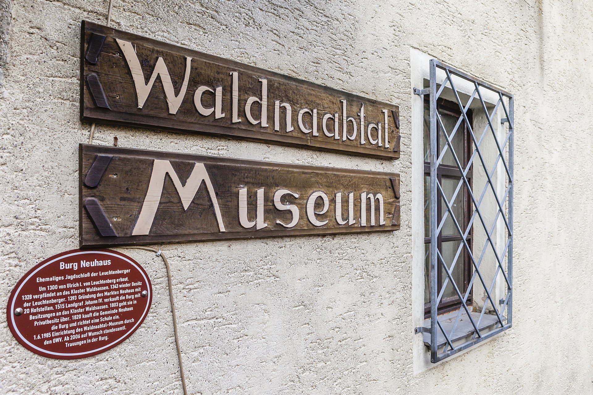 Eingang Waldnaabtal-Museum