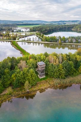 Aussichtsturm am Murner See