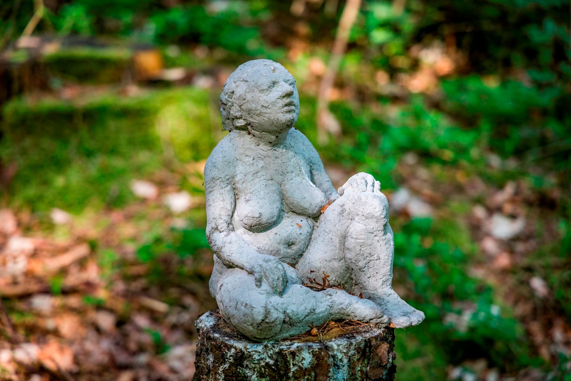 Figur auf dem Sagenweg