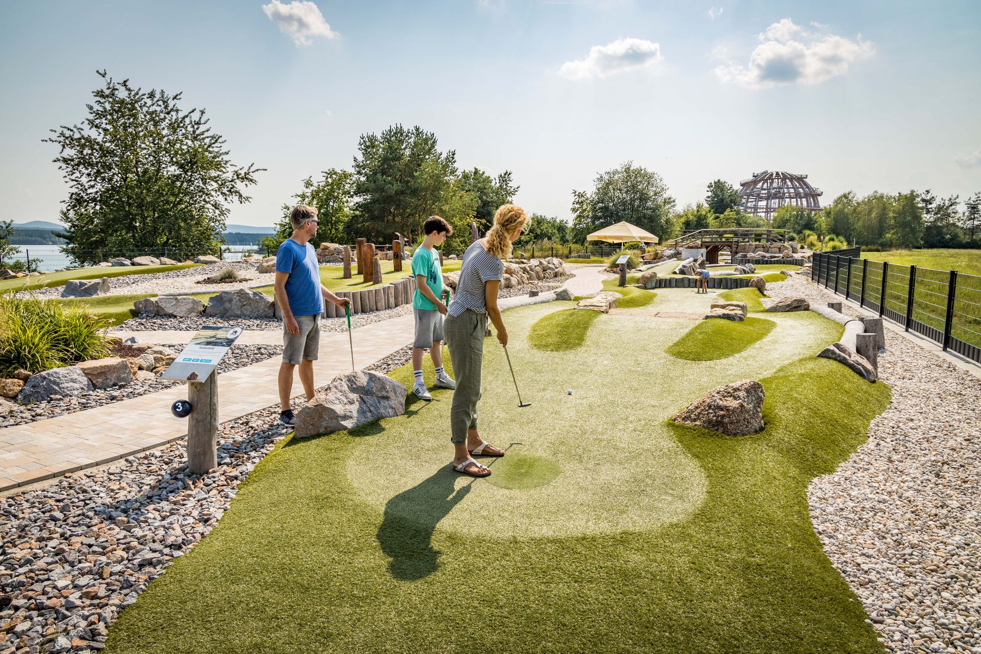 Adventure Golf am Steinberger See