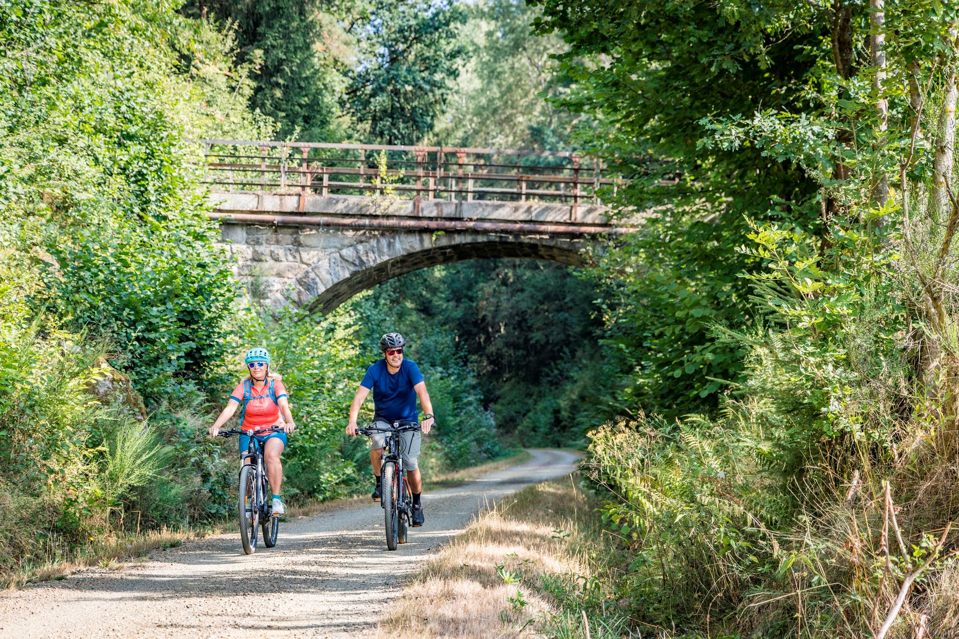 unterwegs auf dem Bockl Radweg