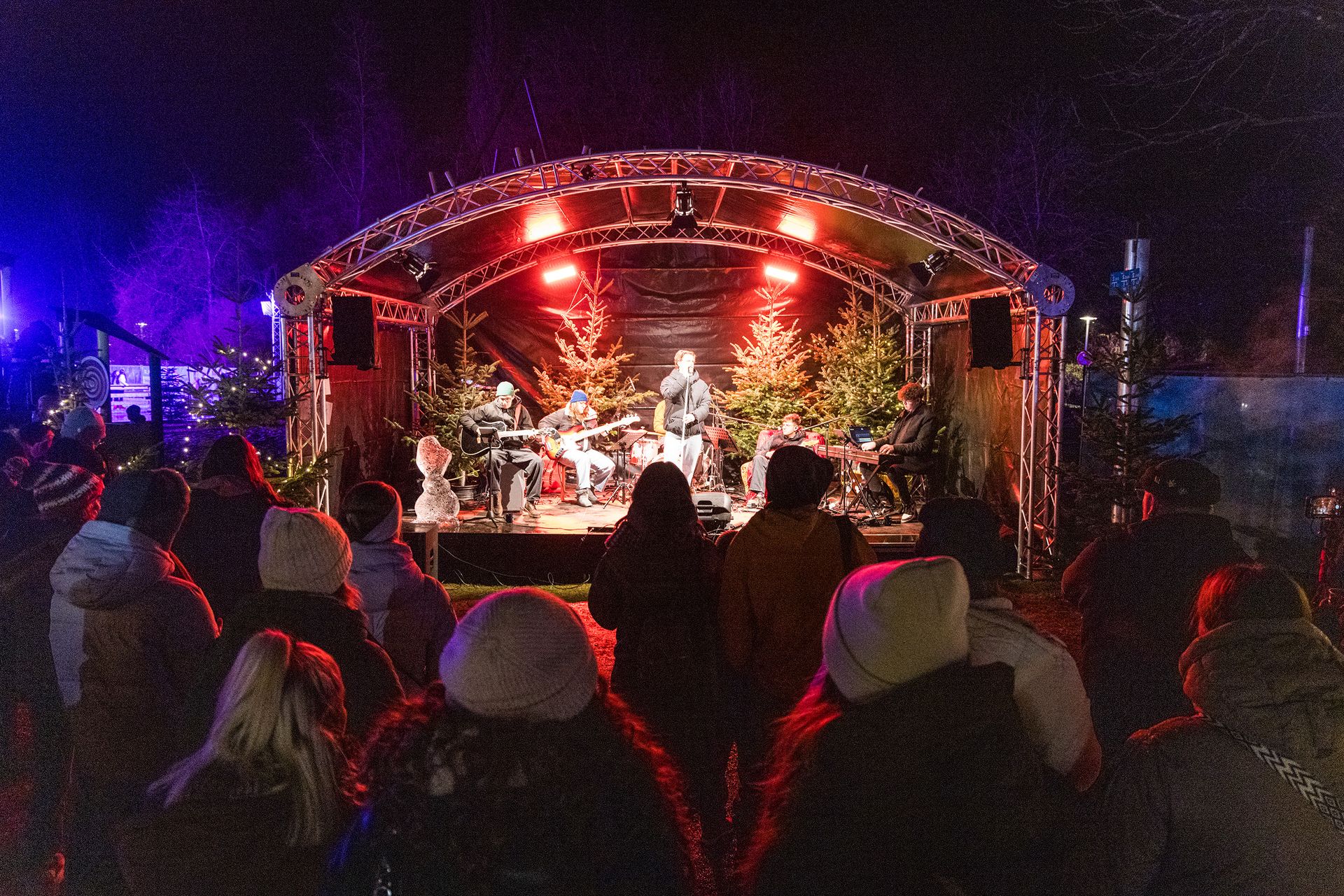 Musik am Winterzauber in Schwandorf