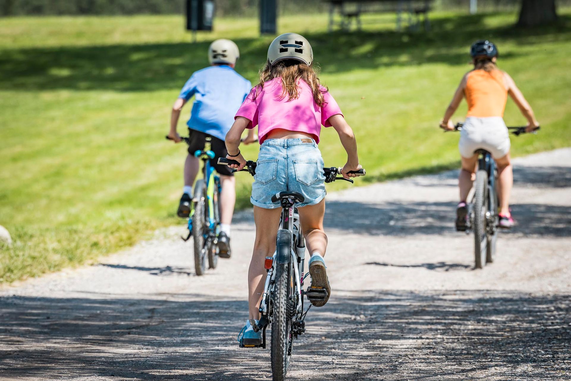 Radeln am Steinberger See