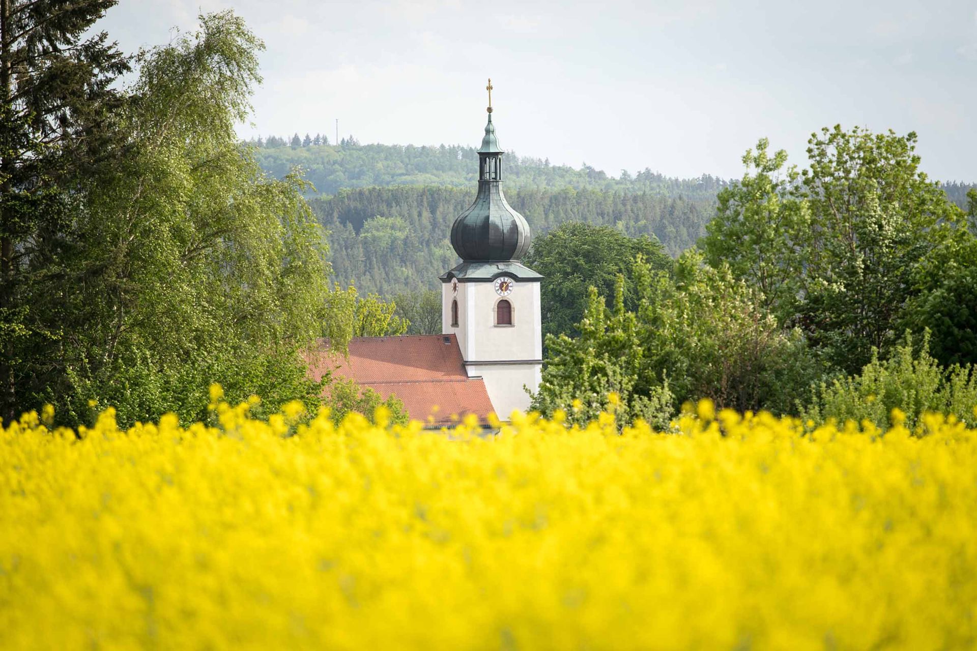 Blick auf Konnersreuth
