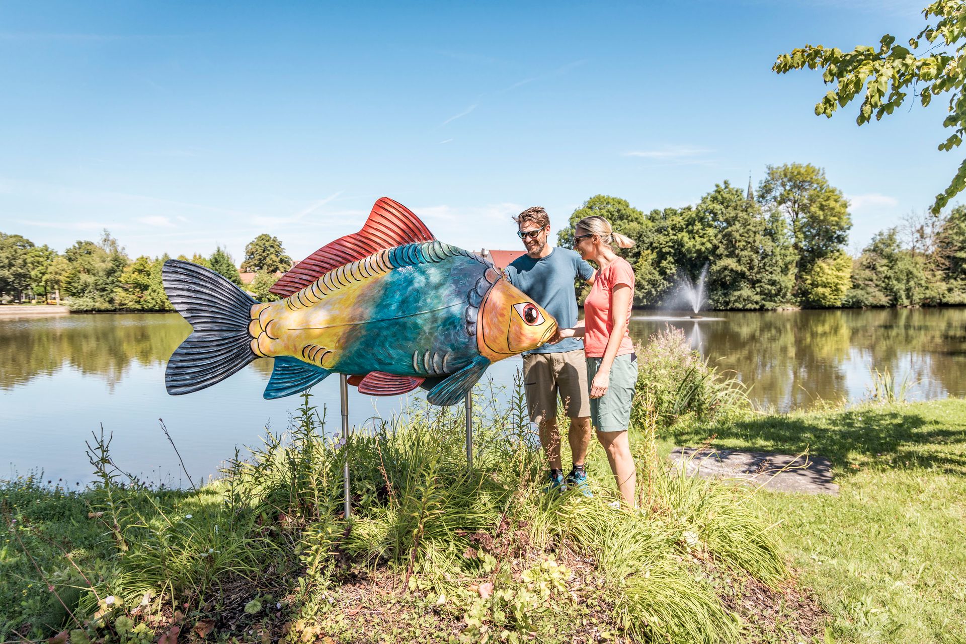Phantastischer Karpfen in Kemnath