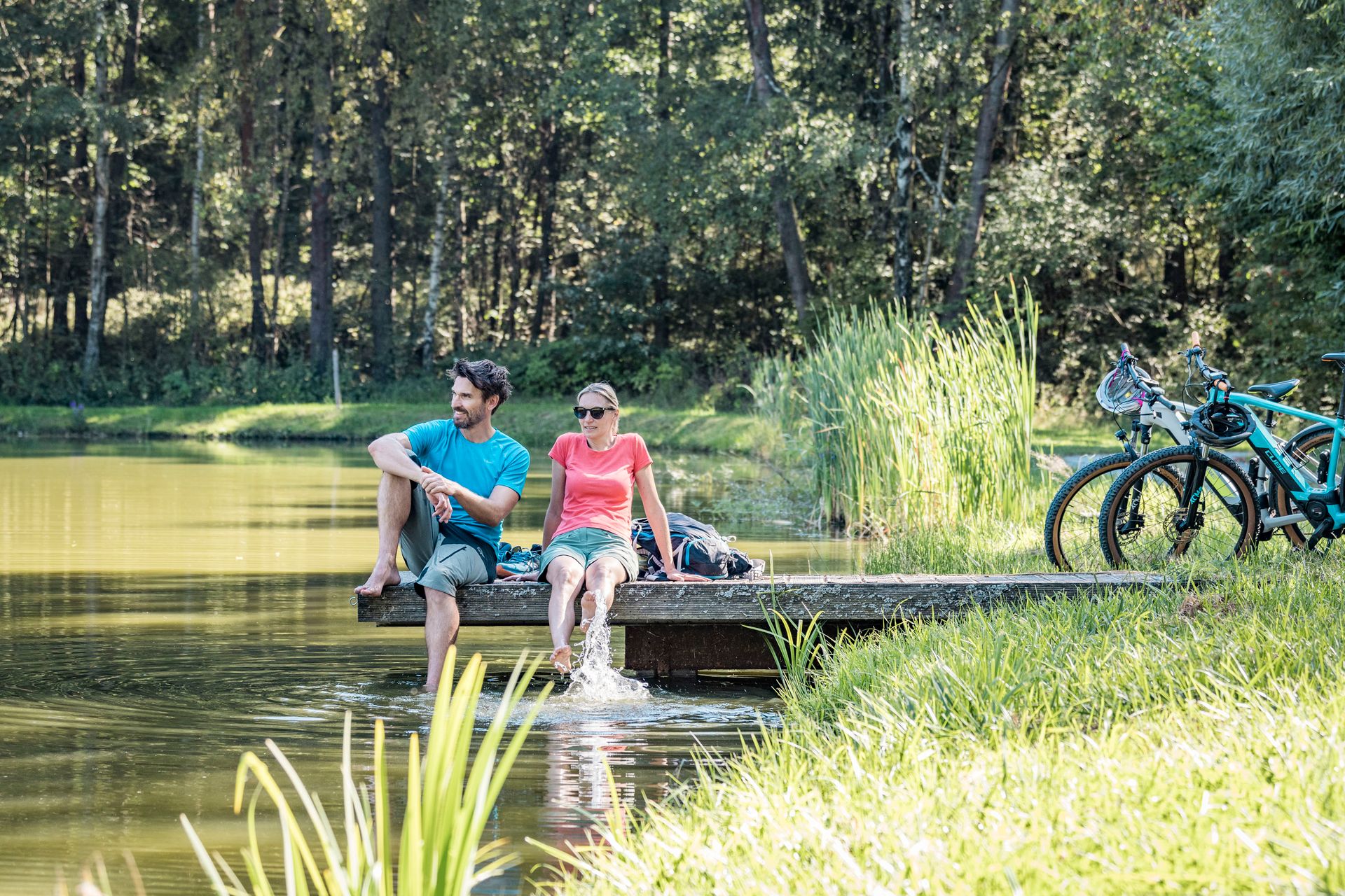 Karpfen-Radweg bei Kemnath