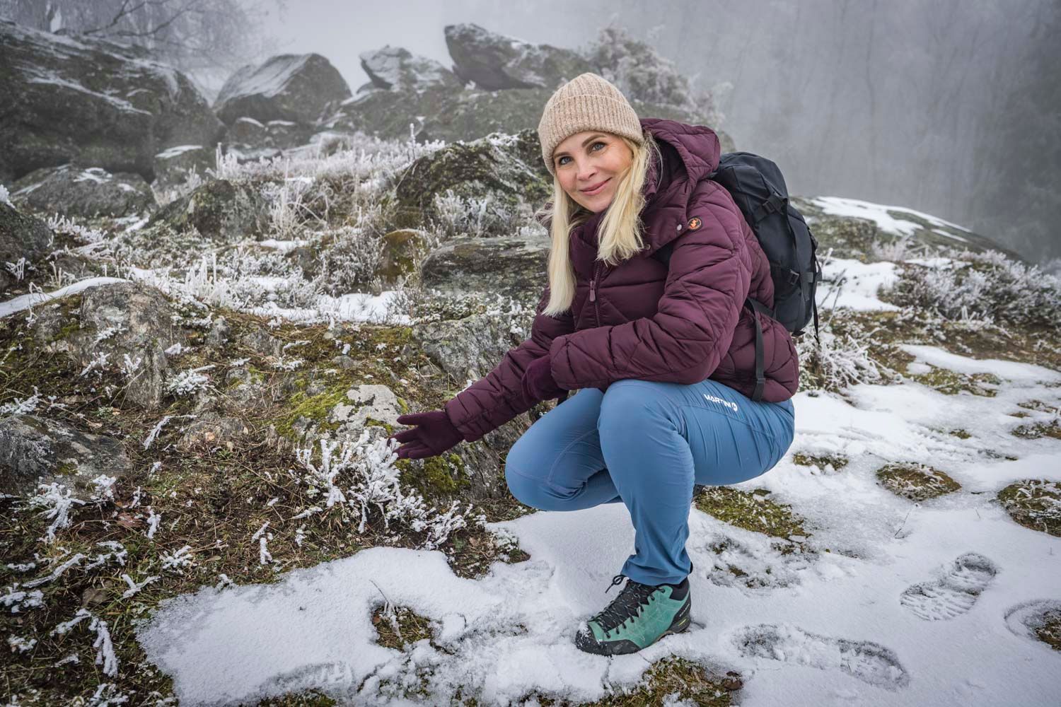 Winterwandern am Hochfels
