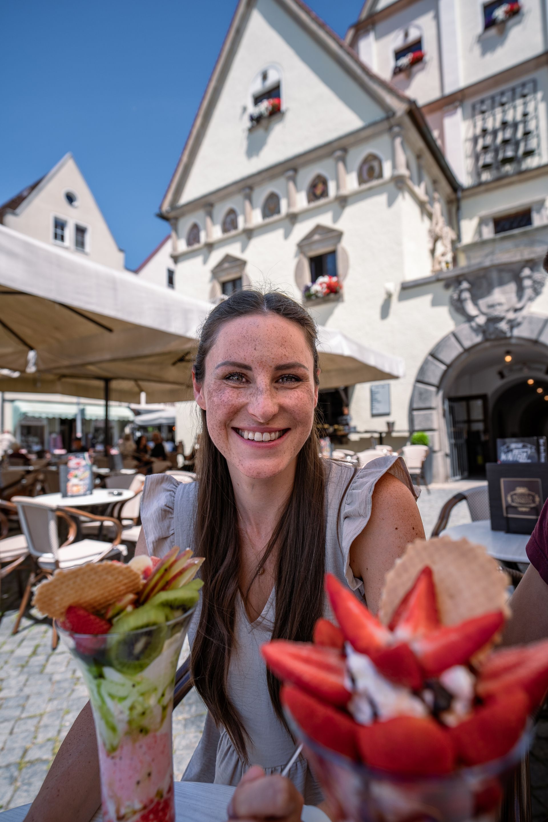Eisdiele am Rathaus in Weiden