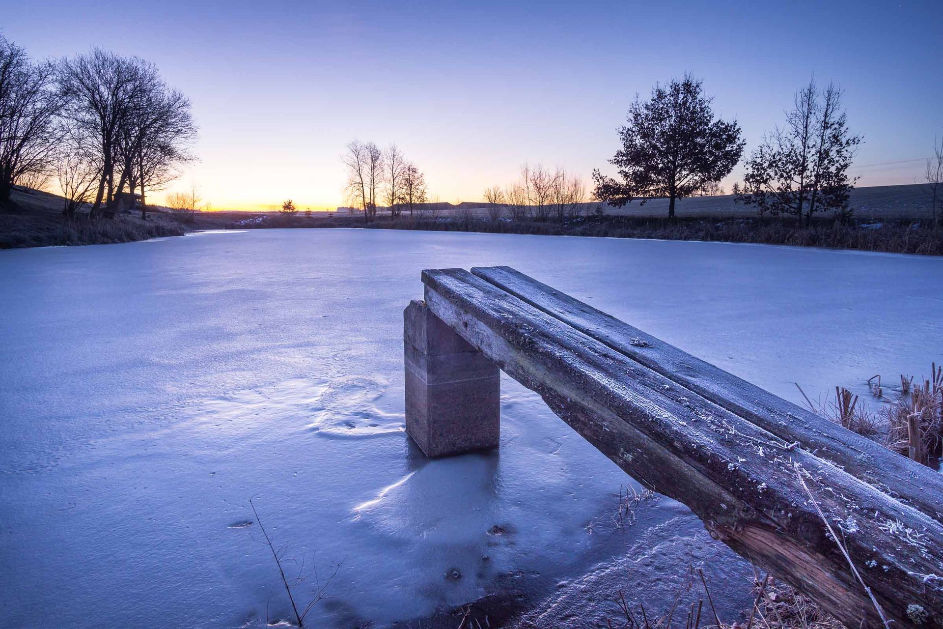 Winter im Land der 1.000 Teiche