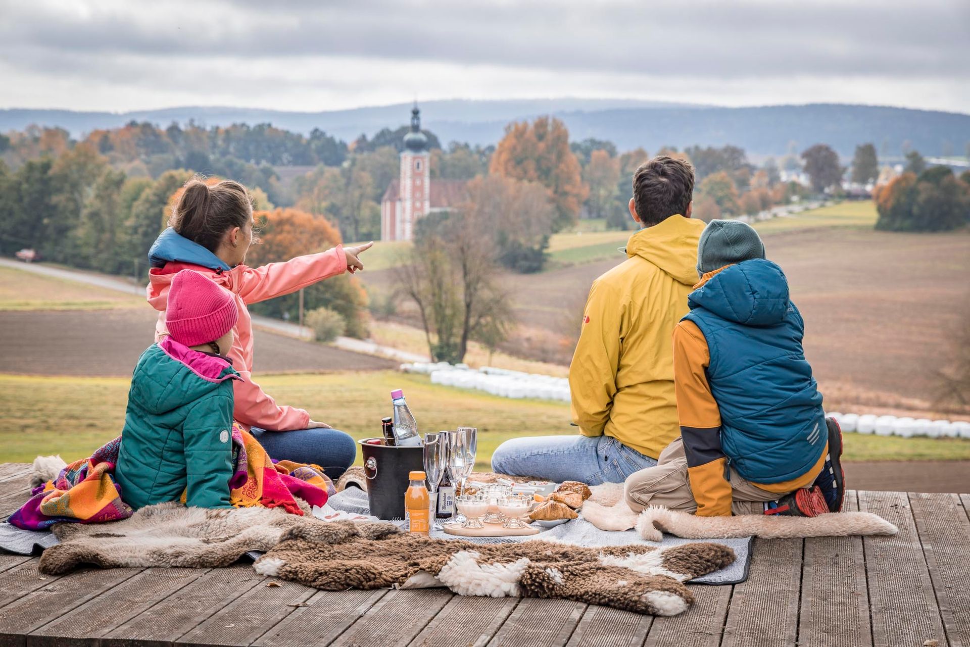 Picknick bei Moosbach