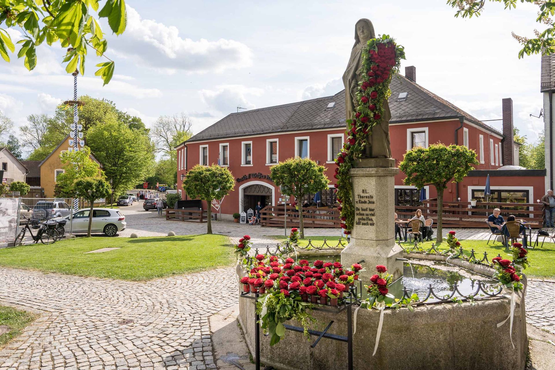 Marktplatz in Konnersreuth