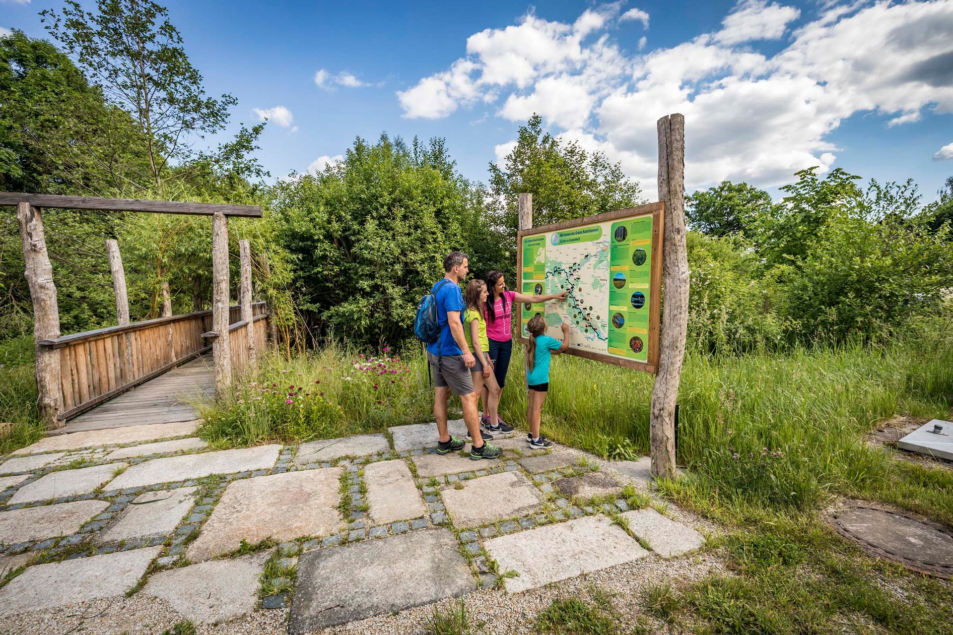 Familienausflug in den Geschichtspark Bärnau-Tachov