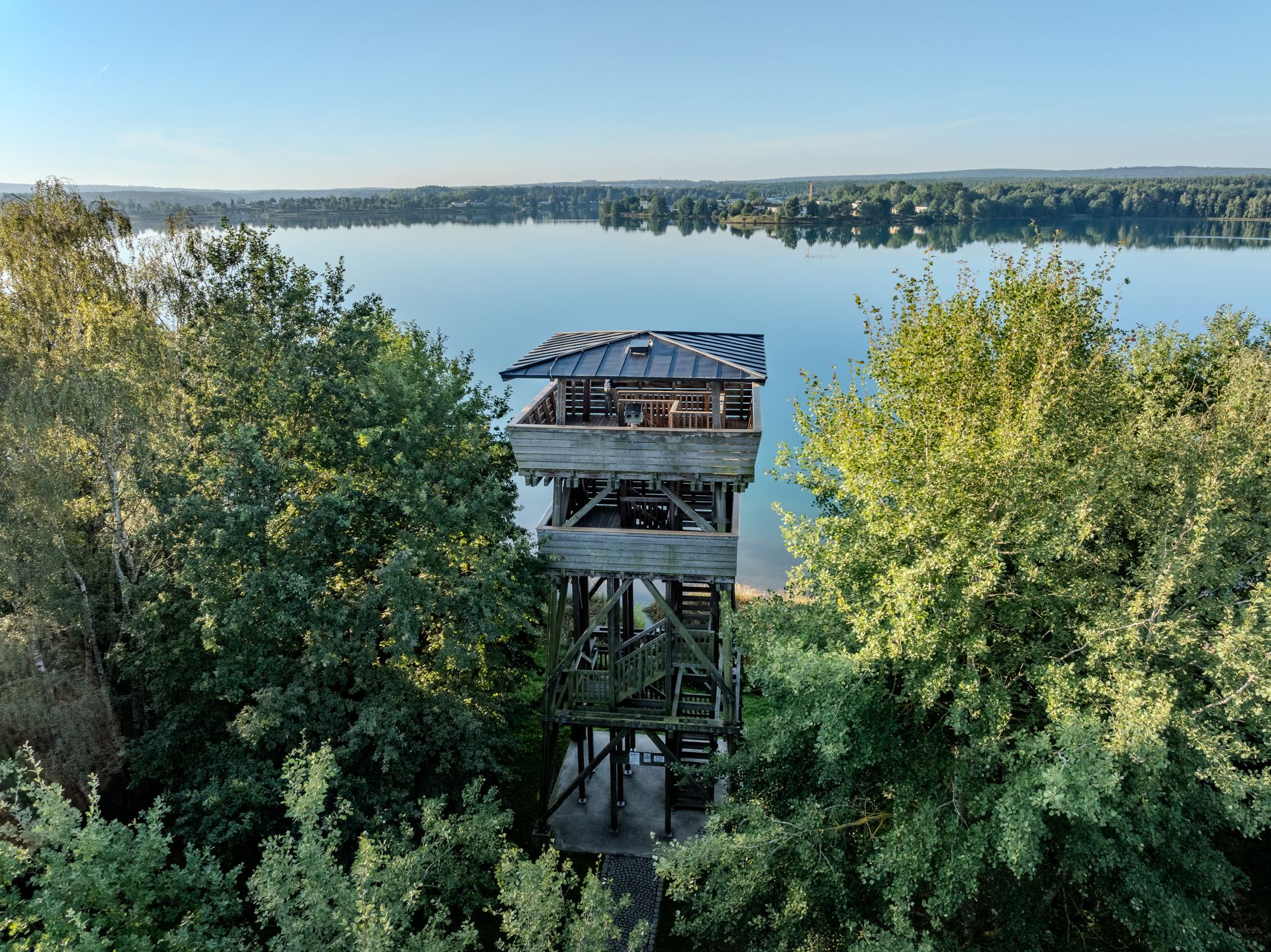 Aussichtsturm am Murner See