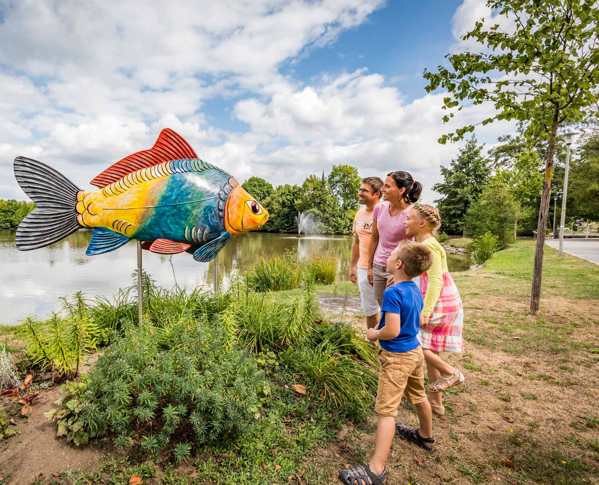 Phantastischer Karpfen