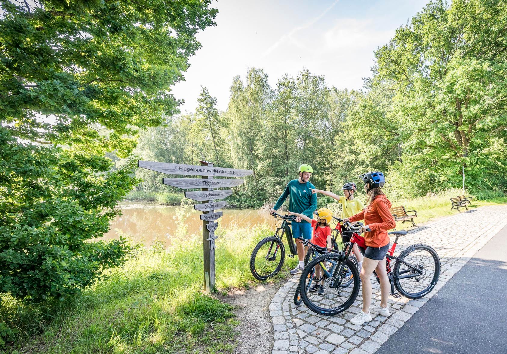 Radeln am Rußweiher